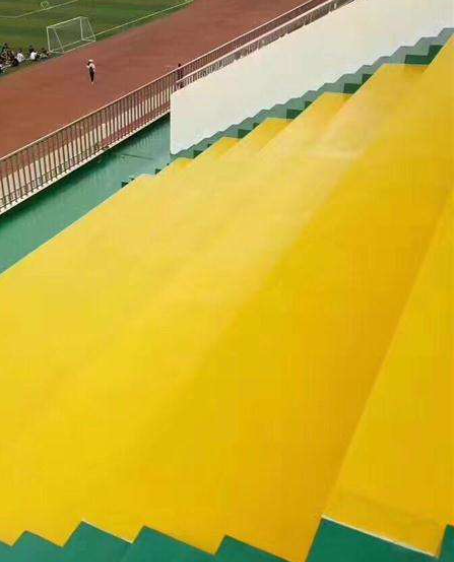 龙岩球场台阶翻新修补改造